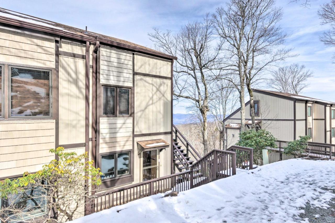 Beech Mountain Retreat With Pool Access Near Slopes! Villa Exteriör bild